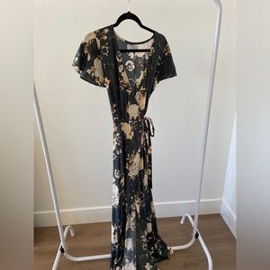 Auguste Floral Wrap Dress.